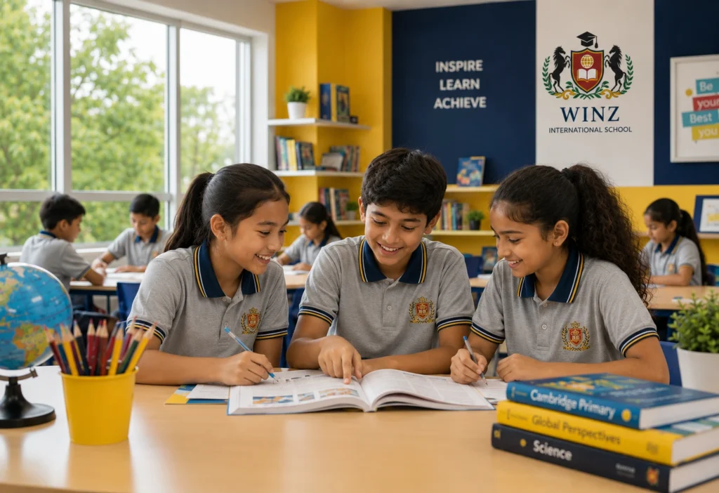 Winz International School students
