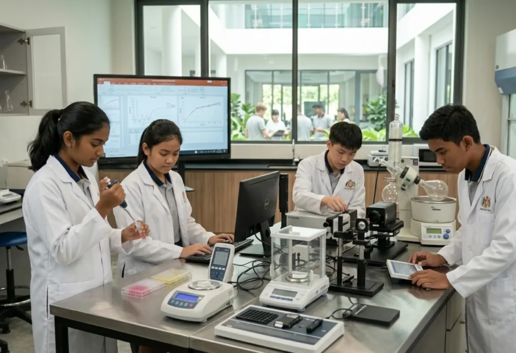 Winz International School SECONDARY SCHOOL - Science Laboratory